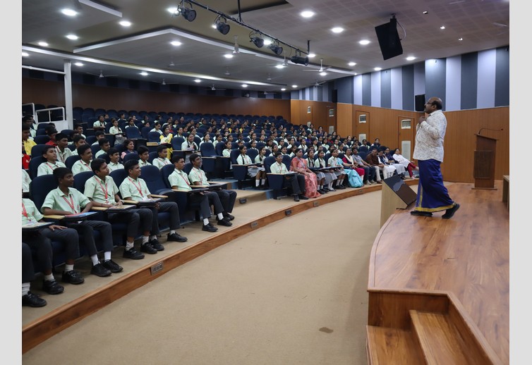 Visit of Shri Pradeep Acharya, The International Certificate Memory Trainer and founder of Brainathon