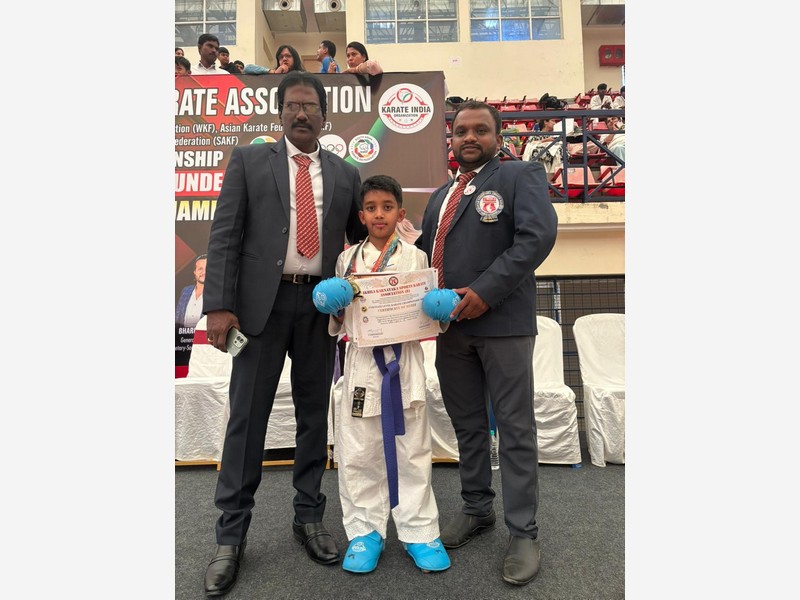 Glorious Performance at the 17th State-Level Karate Championship 2026