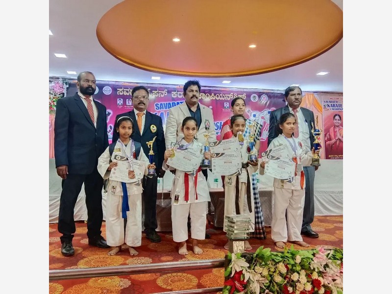 Triumph at the Savadatti Open Karate Championship 