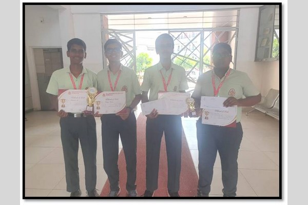 Prerana PU Science college conducted “Empowering Young Minds” Science Exhibition. Our X std students secured II and III place