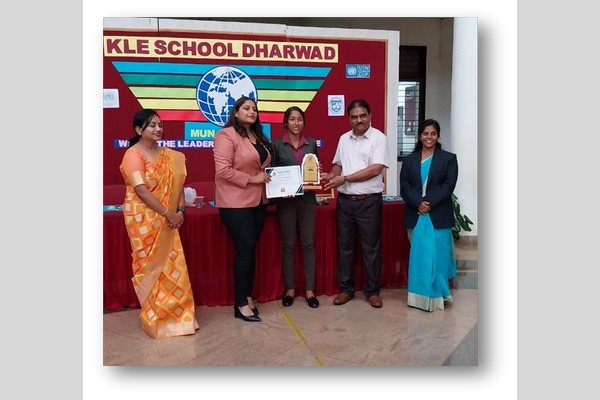 Our School won best school award & seven Best Delegates in MUN