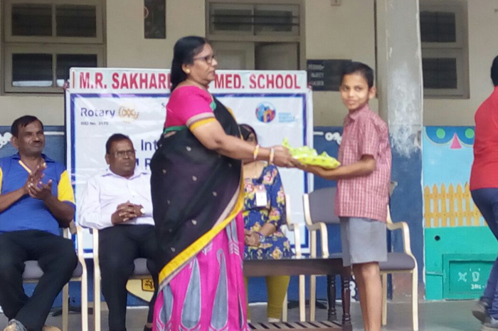 Interact Club of M.R Sakare School